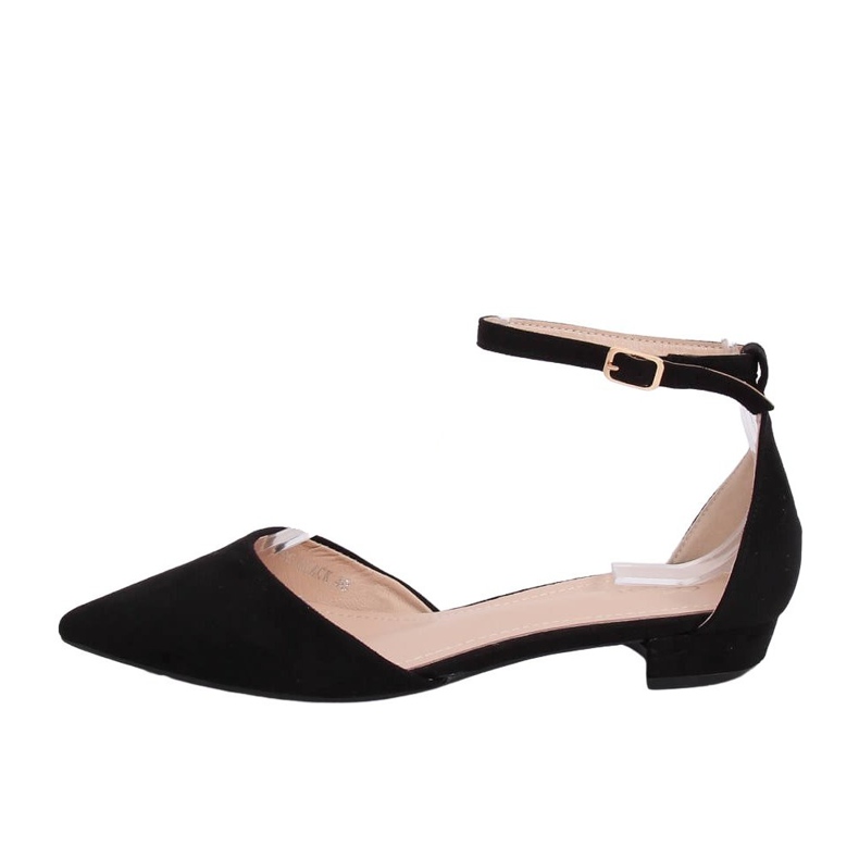 Svart MM-795 Svartskurna ballerinor