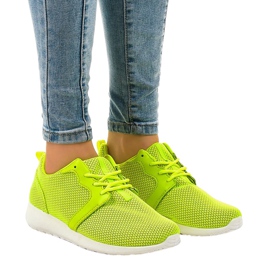 Gröna sportskor för kvinnor Z105