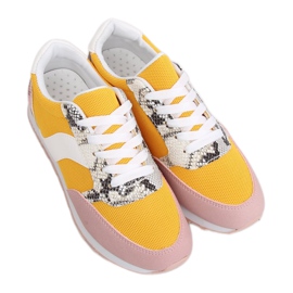 Kvinnors sportskor BL203 Gul mångfärgad