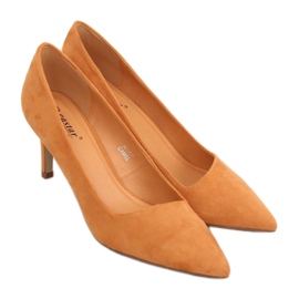 Asymmetriska pumpar kamel AF05P Camel brun