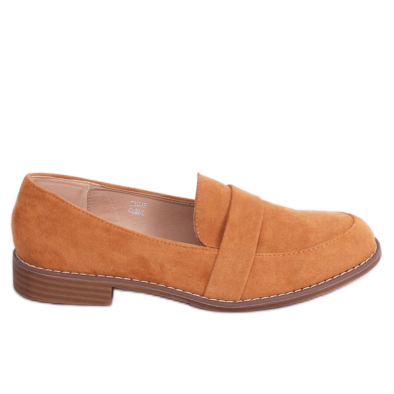 Dam loafers camel T366P Camel brun