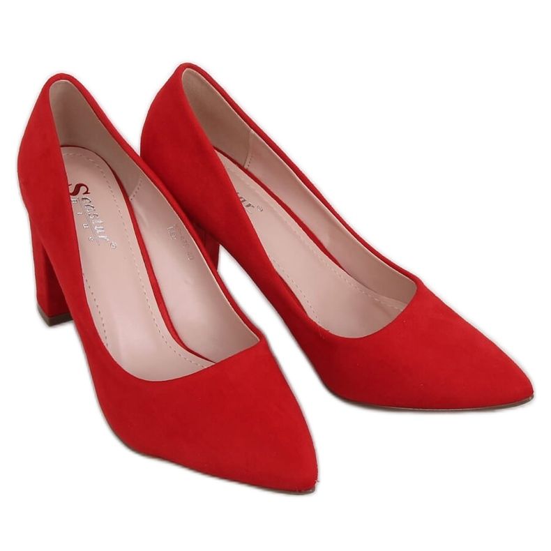 Pumpar på stolpen röd NF-47P Röd