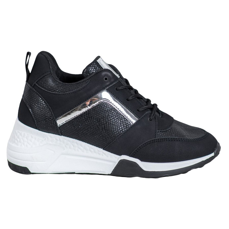 SHELOVET Wedge Sneakers svart