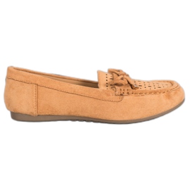 Cm Paris Loafers Med En Rosett brun