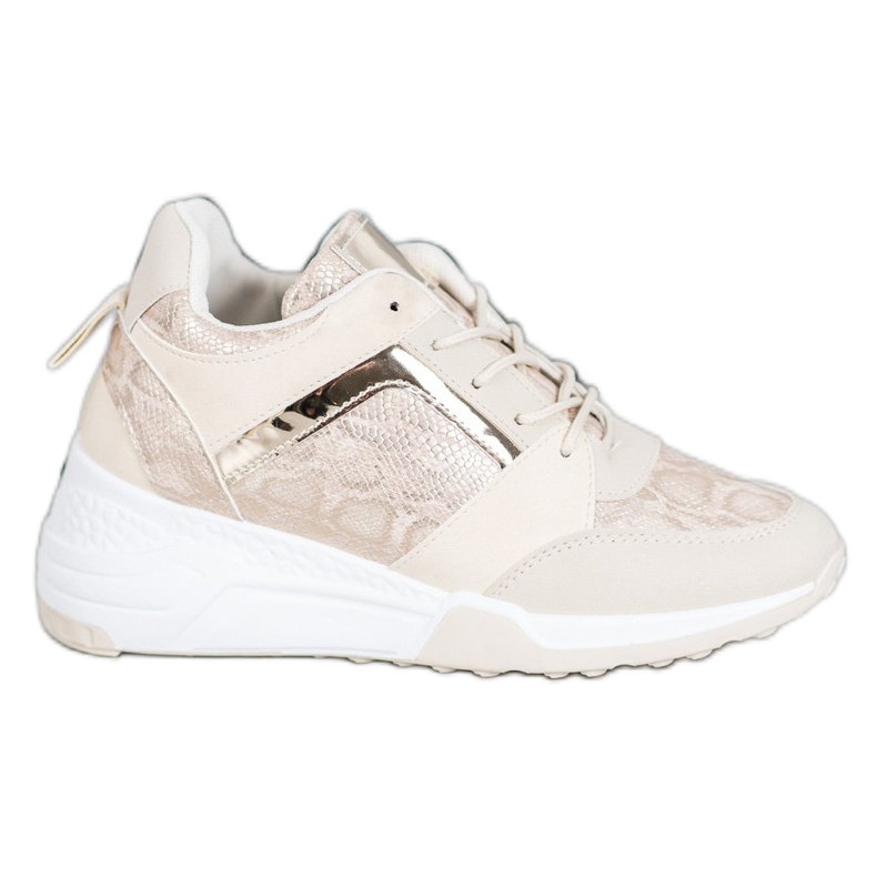 SHELOVET Wedge Sneakers brun