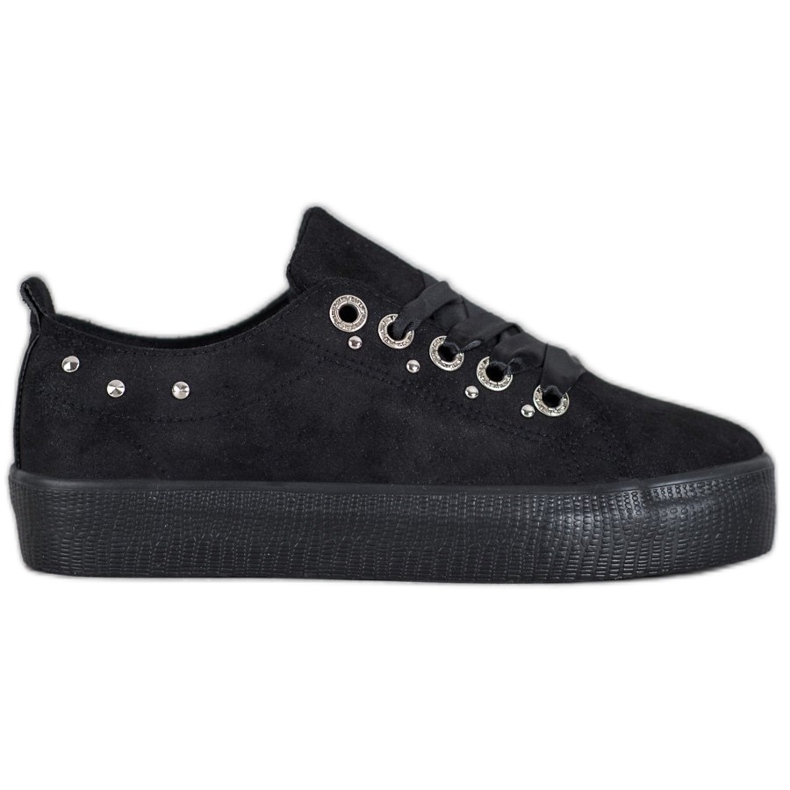SHELOVET Mocka sneakers svart