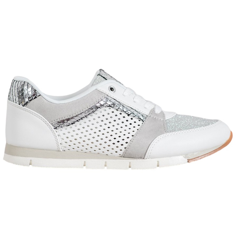 Kylie Openwork sportskor vit