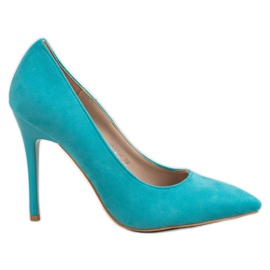 R'S Mocka klackar blå