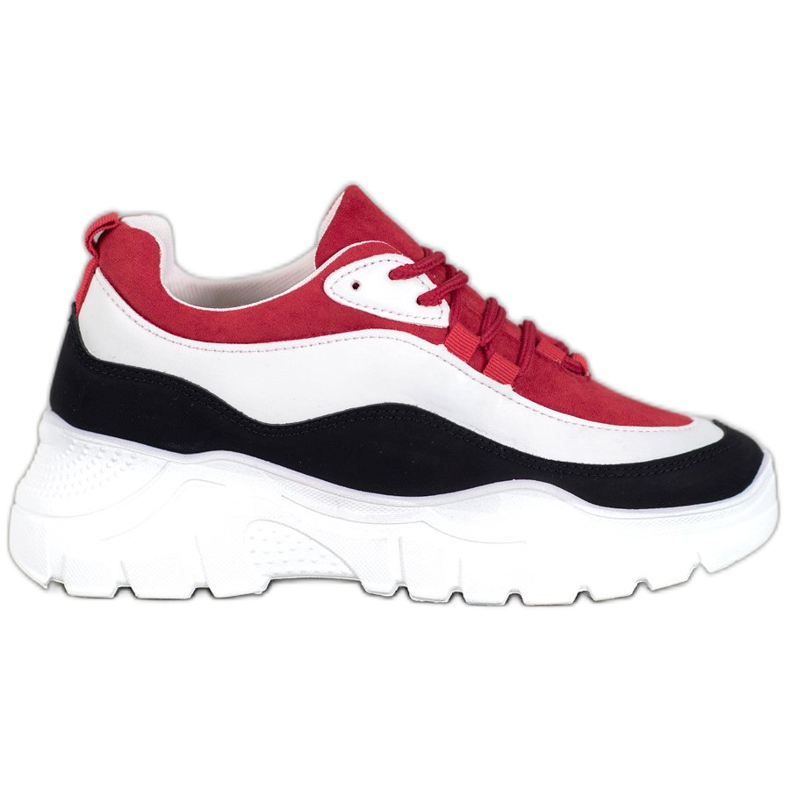 SHELOVET Färgglada sneakers mångfärgad