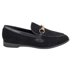 Fama Svarta loafers