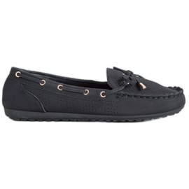 Diamantique Eco Leather Loafers svart