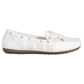 Diamantique Eco Leather Loafers vit