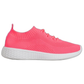 Neon sportskor rosa