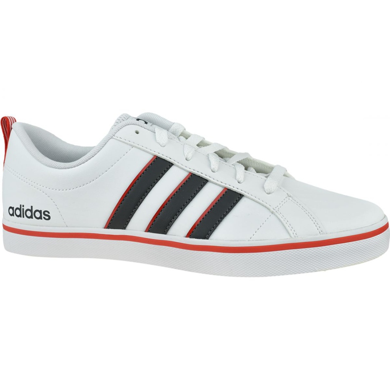 Adidas Vs Pace M EE7840 skor vit svart röd