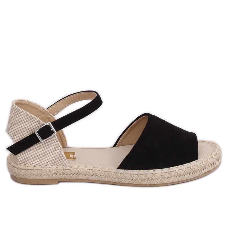 Svart BB28P Svart espadriller brun