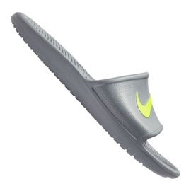 Nike Kawa Shower M 832528-003 tofflor grå