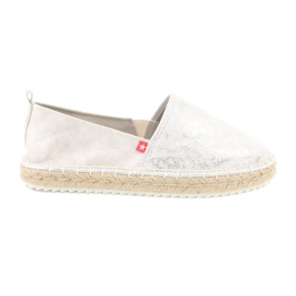 Big star espadrilles 274A514 silver- grå