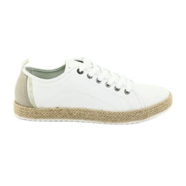 Herr espadriller Big Star 174155 spets vit brun