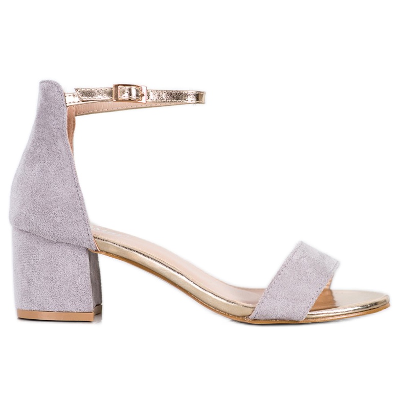 Seastar Sandaler Med Guldrem grå