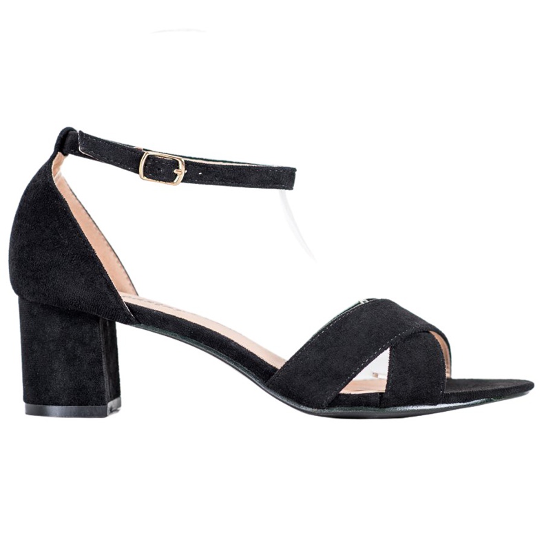 Seastar Snygga mockasandaler svart