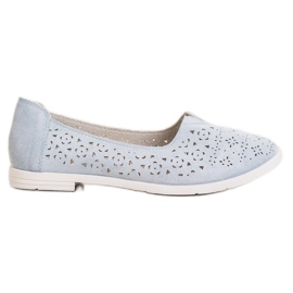 Seastar Slip-on Openwork-skor blå