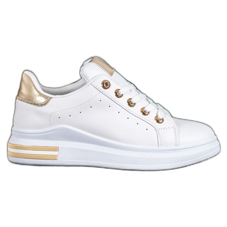 SHELOVET Trendiga sportskor vit