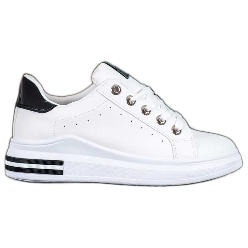 SHELOVET Trendiga sportskor vit