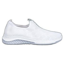 Diamantique Slip-on sportskor vit