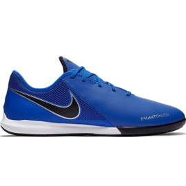 Nike Phantom Vsn Academy Ic AO3225 400 fotbollsskor marinblå blå