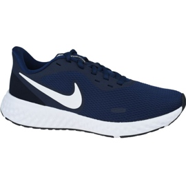 Nike Revolution 5 M BQ3204-400 skor vit marinblå