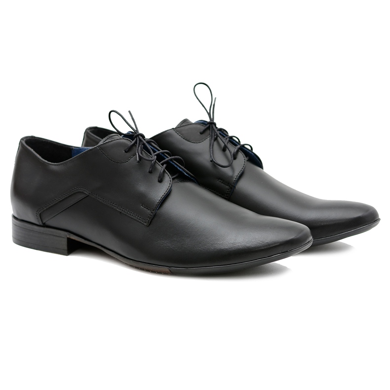 Bednarek Polish Shoes Herr Brogues Bednarek Elegant läder Svart Edmondo