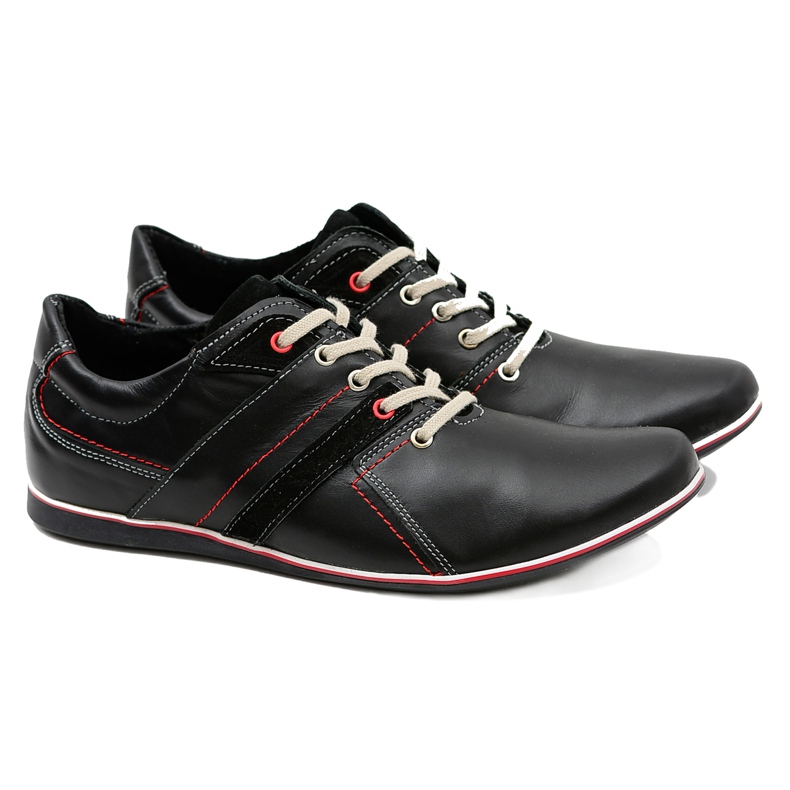 Mario Boschetti Herrskor Fritidsskor Conti svart