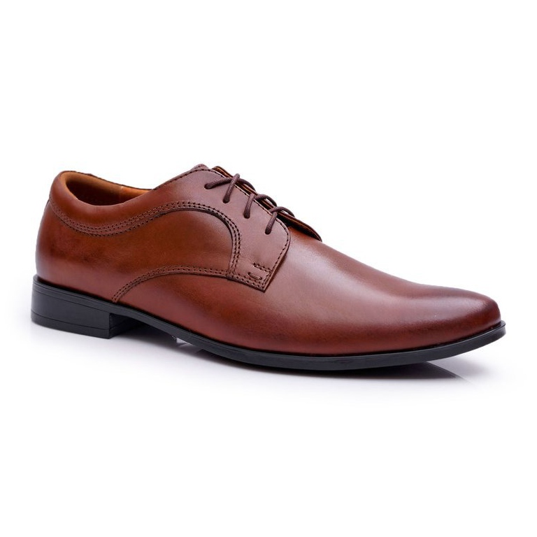 Bednarek Polish Shoes Herr Brogues Bednarek Elegant läderbrunt Gaspare