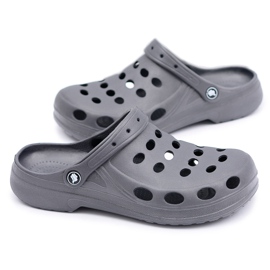 Flameshoes Sandaler med flip flops för män, grå