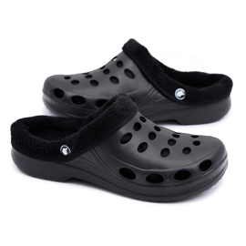 Flameshoes Herr Tofflor Varma Sandaler Svart Kroks Eva