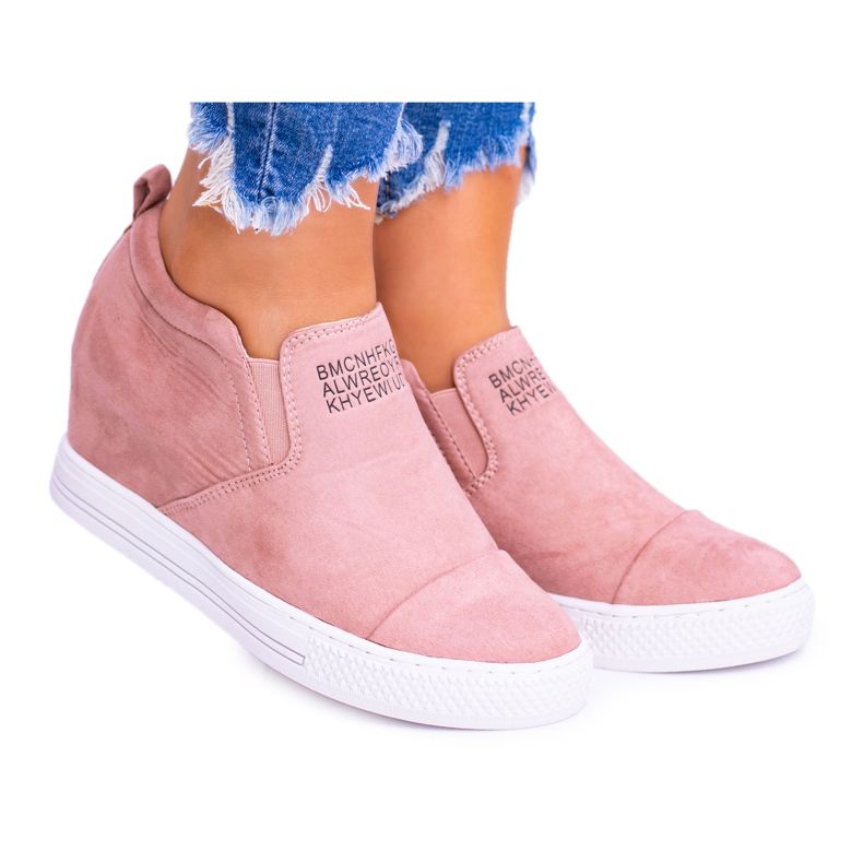 Dam Snekers Sneakers Lu Boo Slip-on Pink Kaori rosa