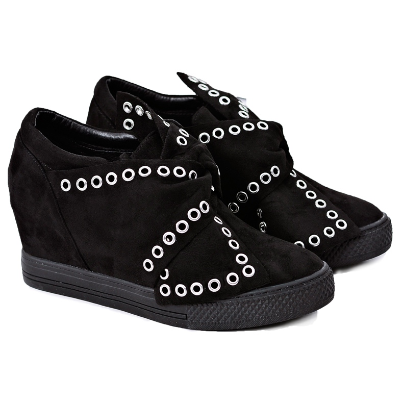 Dam sneakers Wedges Lu Boo Black Margo svart