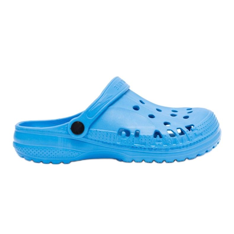 Flameshoes Dam Tofflor Blue Light Crocs Eva blå