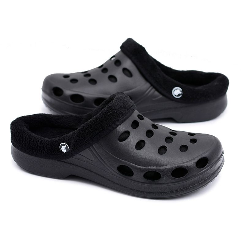 Flameshoes Dam Tofflor Warm Black Kroks Eva svart