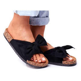 PS1 Dam tofflor på korkbågar Wendy Black svart