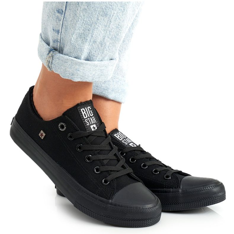 Dam Sneakers Big Star Black AA274009 svart