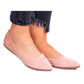 PS1 Rosa damballerinor i mocka Dermeno