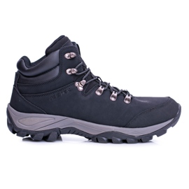 EVE Män Trekking Warm Shoes Black Jax svart
