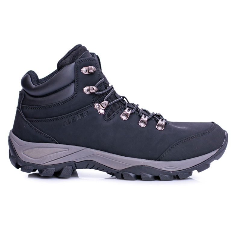 EVE Män Trekking Warm Shoes Black Jax svart