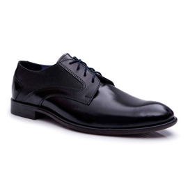 Bednarek Polish Shoes Herr Brogues Bednarek Elegant läder Svart Midas