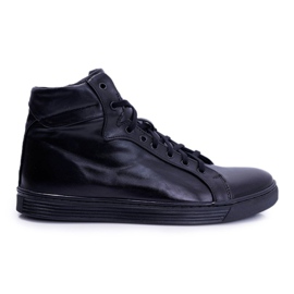 Bednarek Polish Shoes Herrskor Sneakers Bednarek Black Edys svart