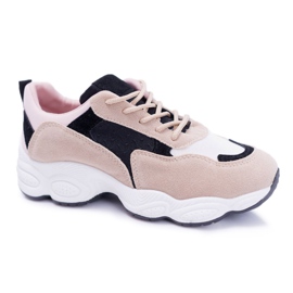 NFR Kvinnors sportskor Mocka Beige Lollipop