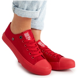 Dam Sneakers Big Star Red AA274007 röd
