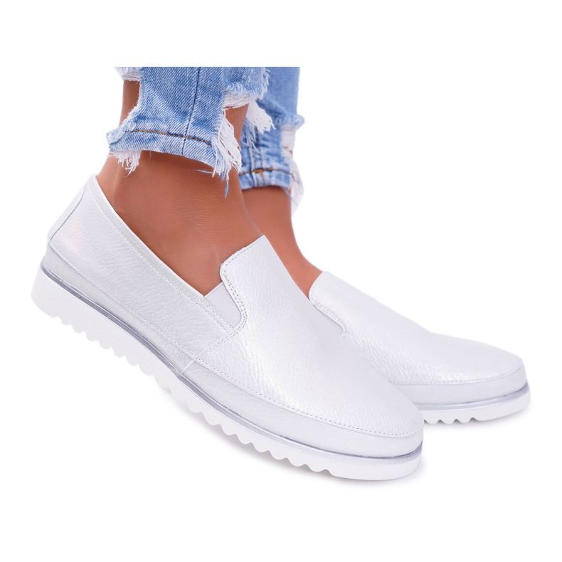 Dam Loafers Sergio Leone Silver Magento grå