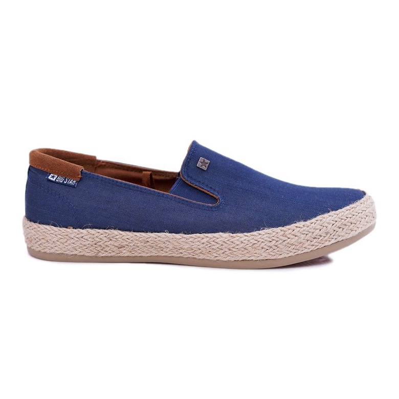 Herrskor Espadrilles Big Star Marinblå DD174246